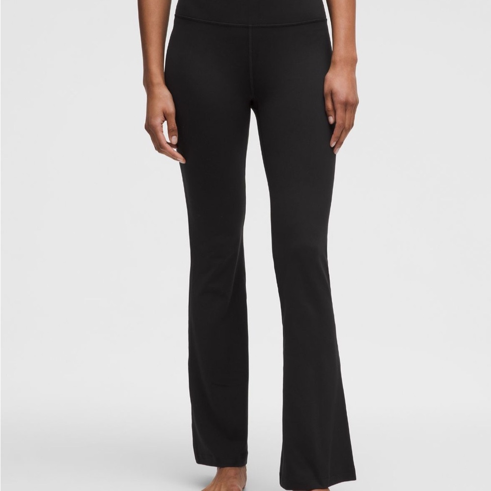 LULULEMON NWT Black Groove HR Split-Hem Flare Pants
